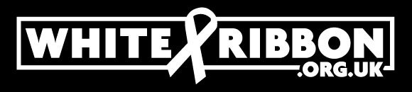 White Ribbon charity logo
